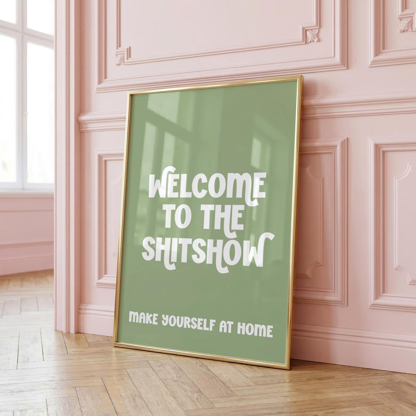 Welcome to the Shitshow | Sweary Print | Digital Download