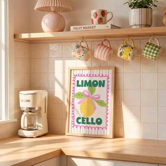 LIMONCELLO | Kitchen Print | Digital Download