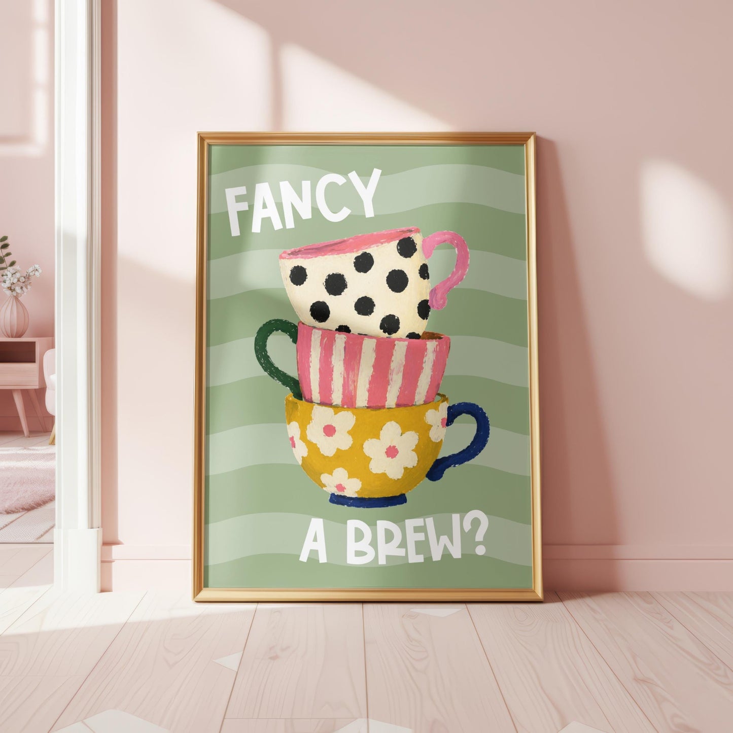 Fancy a Brew? | Kitchen Print | Digital Download