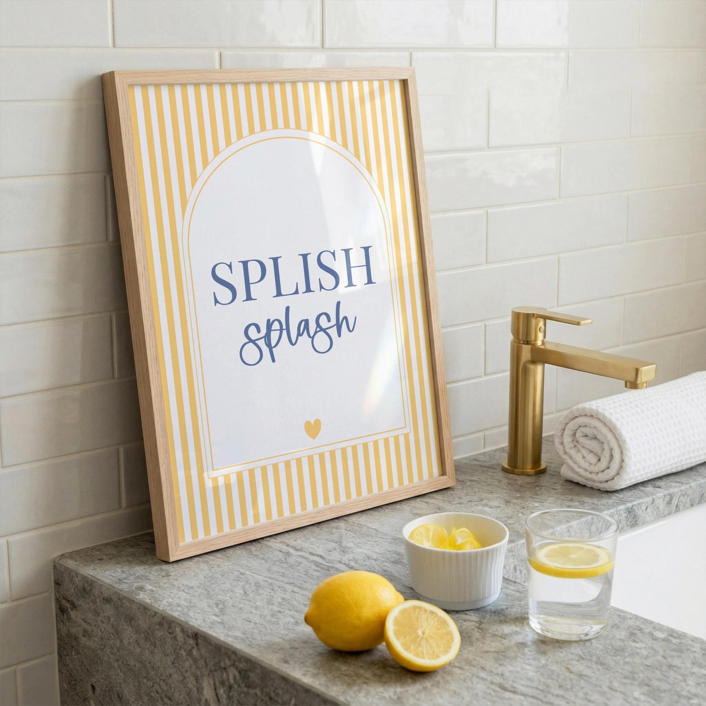 Splish Splash | Bathroom Print | Digital Download
