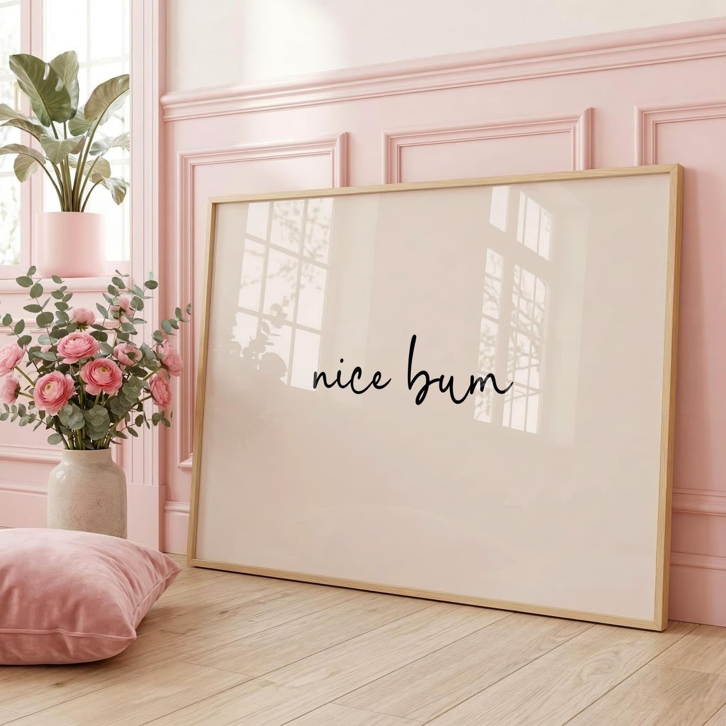 Nice Bum | Bathroom Print | Digital Download