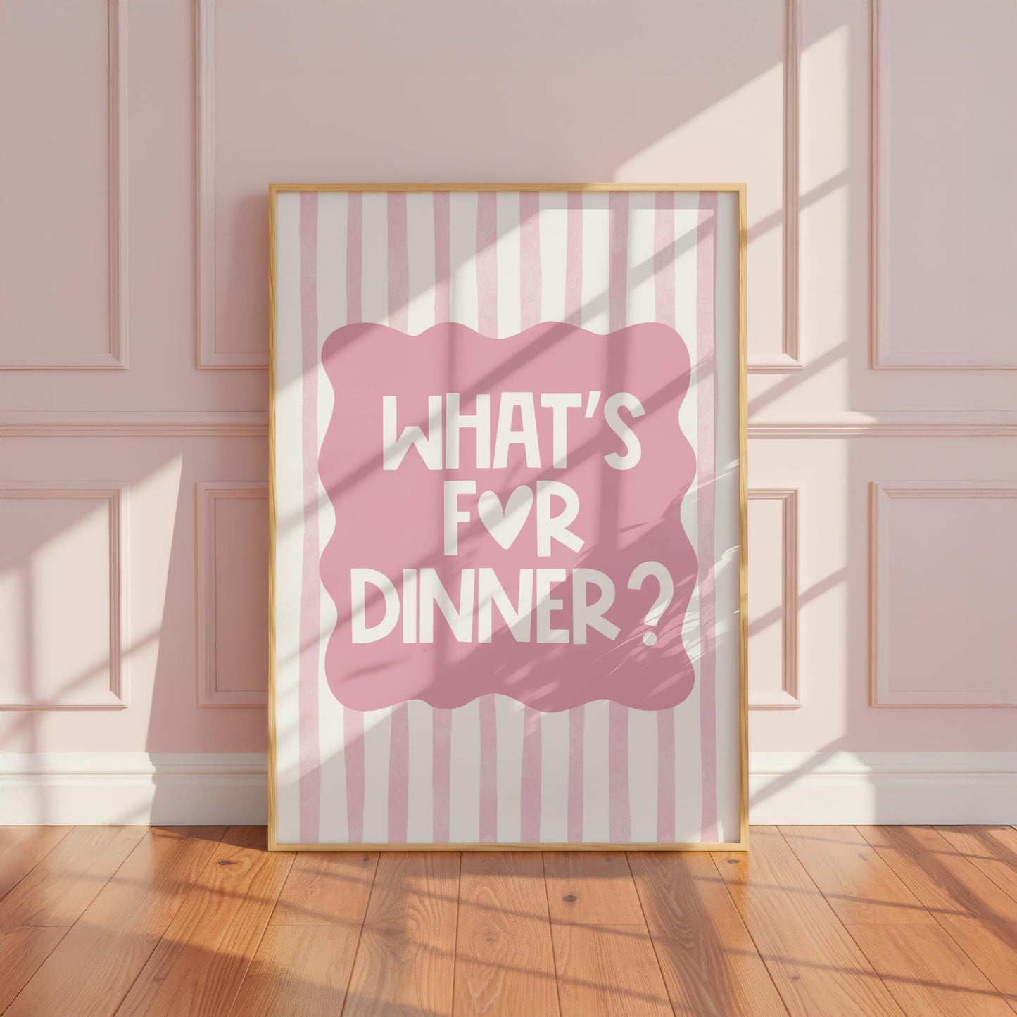 What's For Dinner? | Kitchen Print | Digital Download