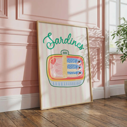 Sardines | Kitchen Print | Home Print
