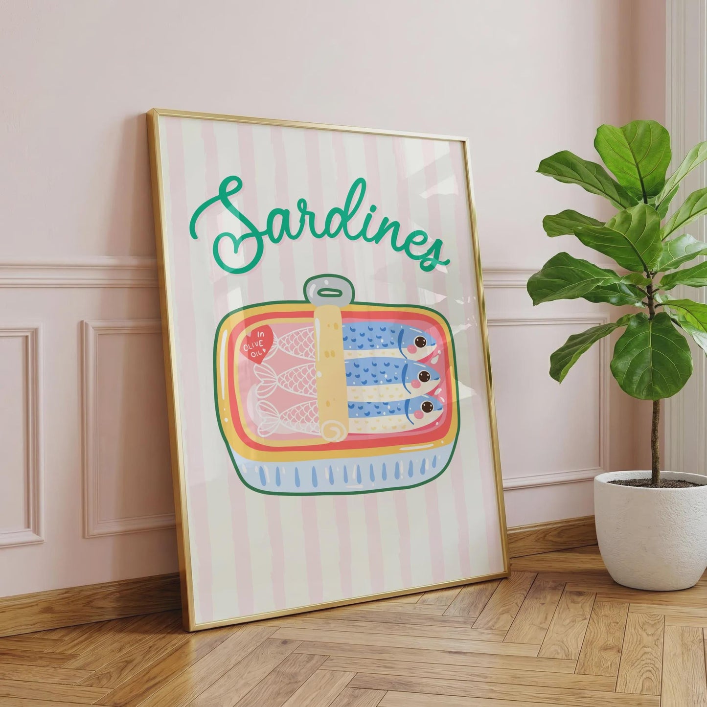 Sardines | Kitchen Print | Home Print