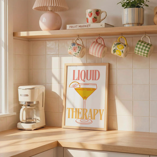 Liquid Therapy | Kitchen Print | Home Print