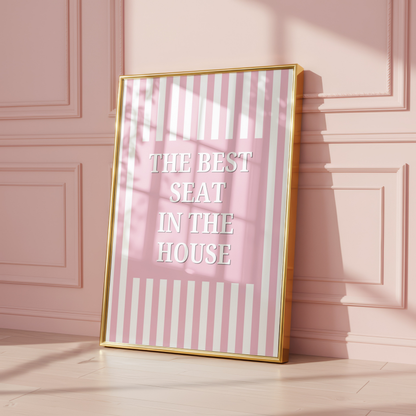 Pink Bathroom Print Bundle | 6 Bathroom Wall Art Prints | Bathroom Decor Set | Pink Bathroom Prints | Instant Download