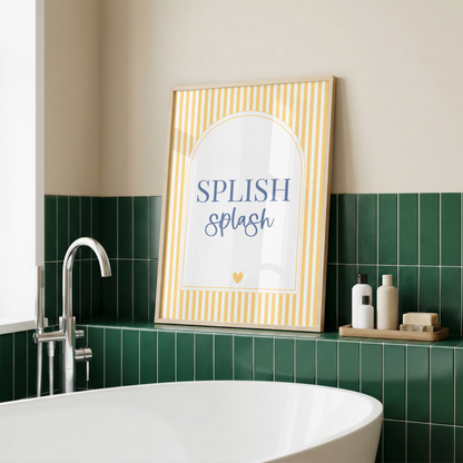 Funny Bathroom Print Bundle | 11 Bathroom Wall Art Prints | Bathroom Decor Set | Pink Blue Neutral Bathroom Prints | Instant Download