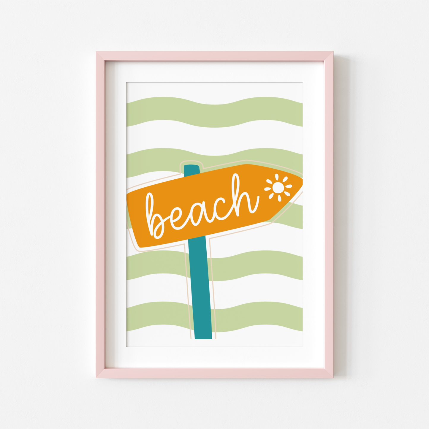 Summer Print Bundle | 6 Summer Wall Art Prints | Summer Decor Set | Instant Download
