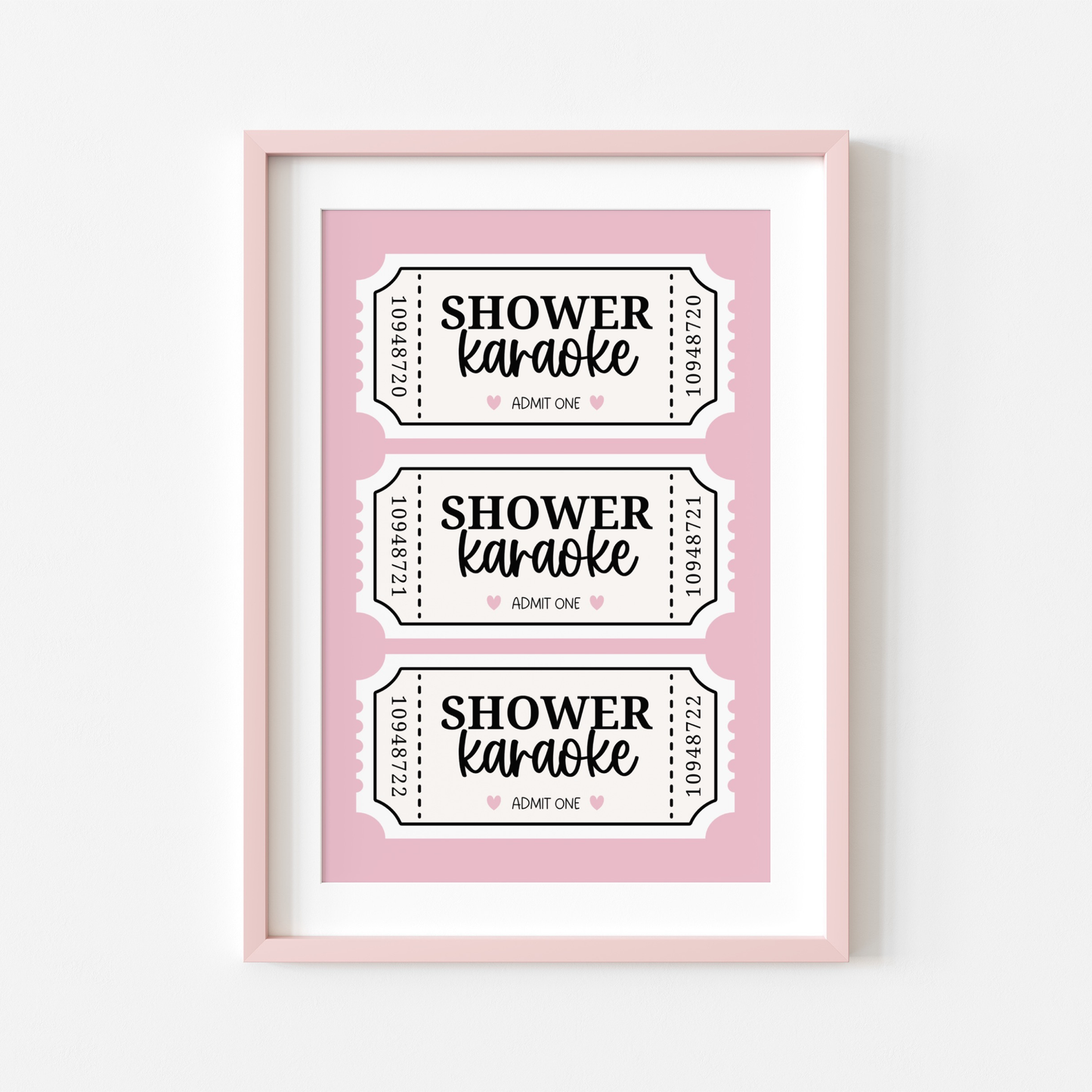 Pink Bathroom Print Bundle | 6 Bathroom Wall Art Prints | Bathroom Decor Set | Pink Bathroom Prints | Instant Download