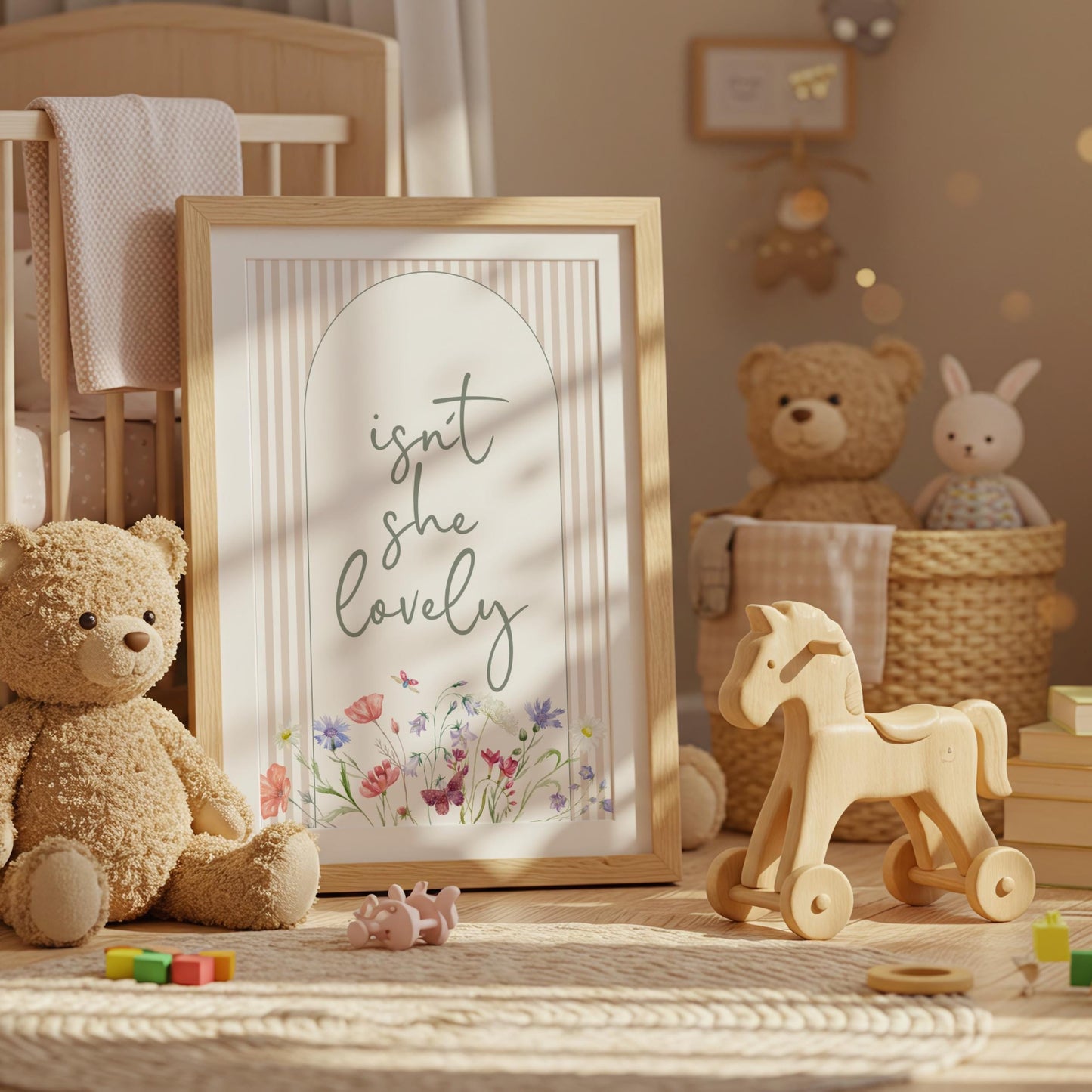 Isn't She Lovely| Nursery Print | Digital Download