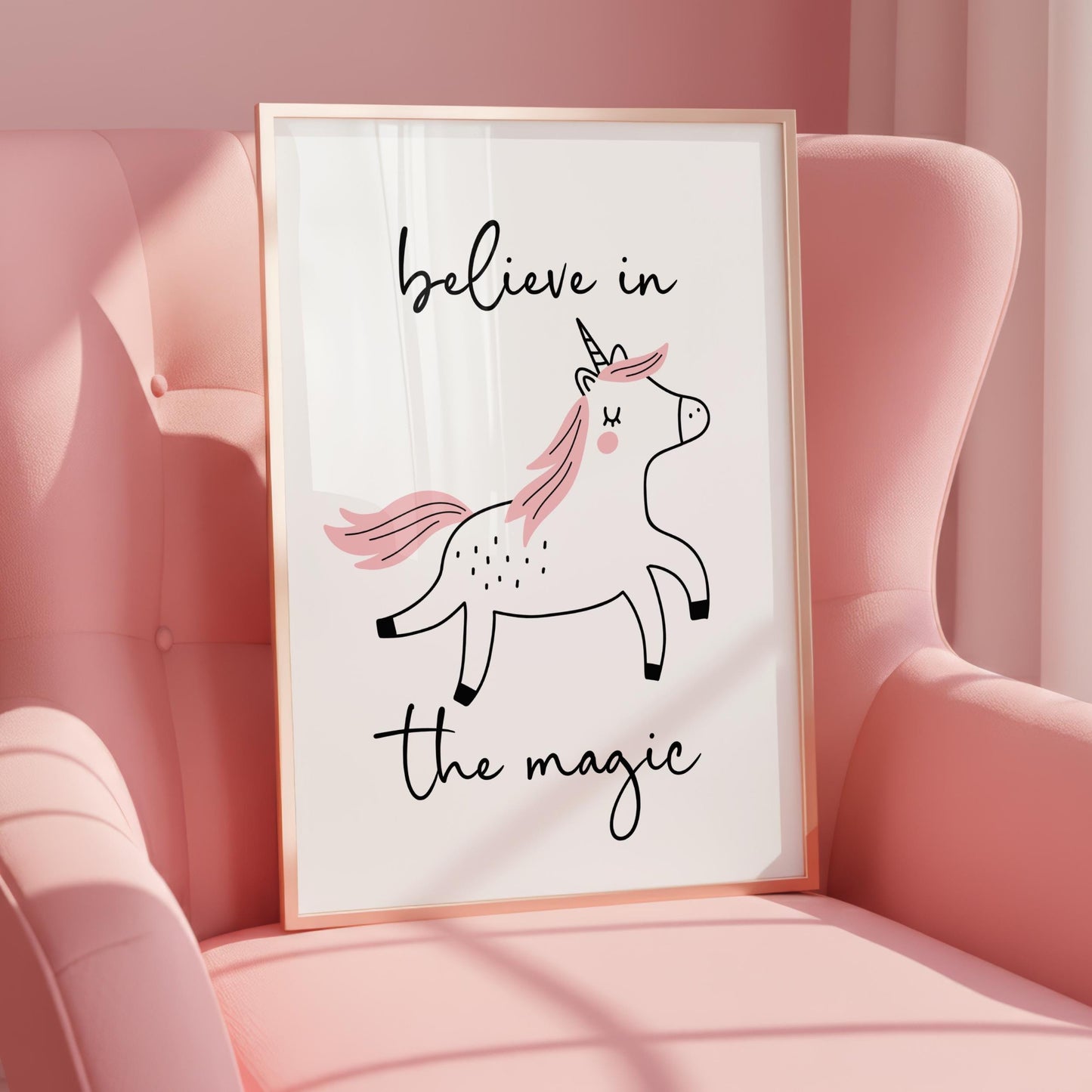 Believe in the Magic | Girly Print | Digital Download
