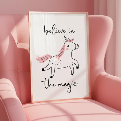 Believe in the Magic | Girly Print | Digital Download