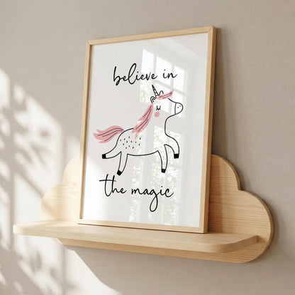 Believe in the Magic | Girly Print | Digital Download