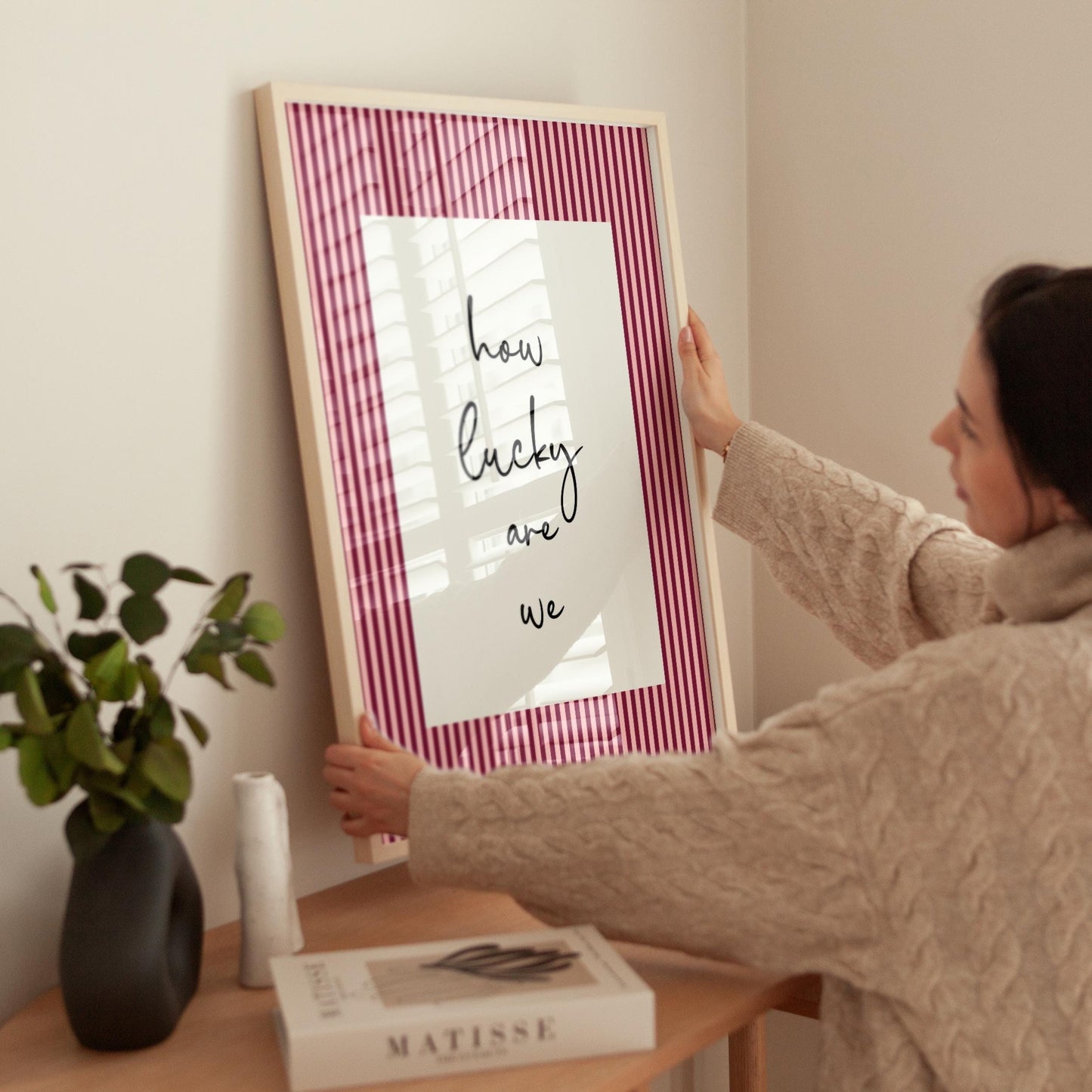 How Lucky Are We | Girly Print | Digital Download