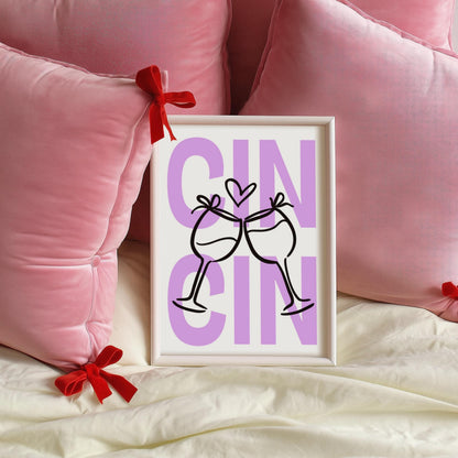 Cin Cin | Kitchen Print | Digital Download