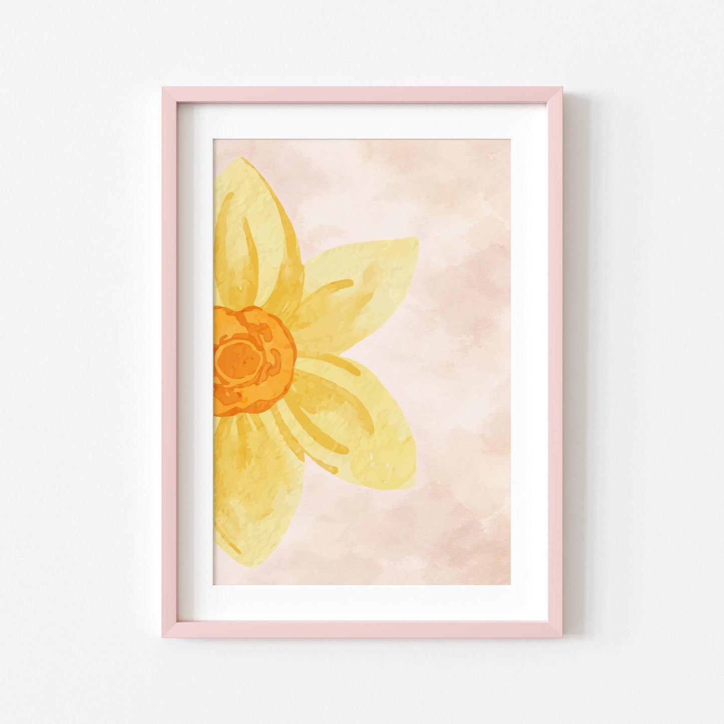Daffodil Flower | Flower Print | Digital Download