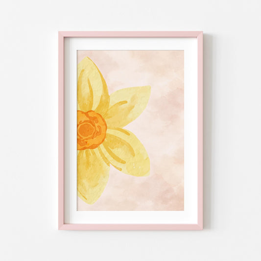 Daffodil Flower | Flower Print | Digital Download