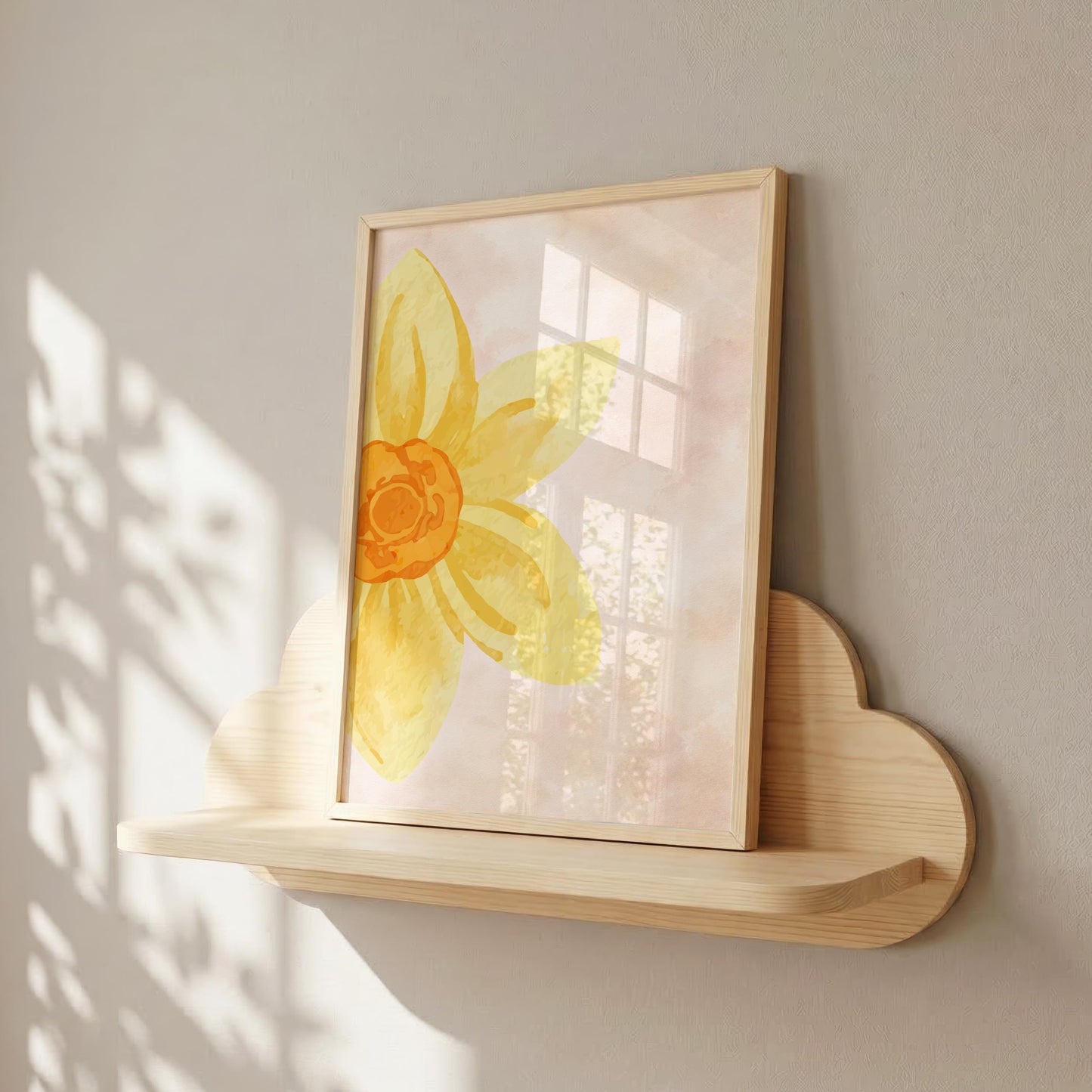 Daffodil Flower | Flower Print | Digital Download