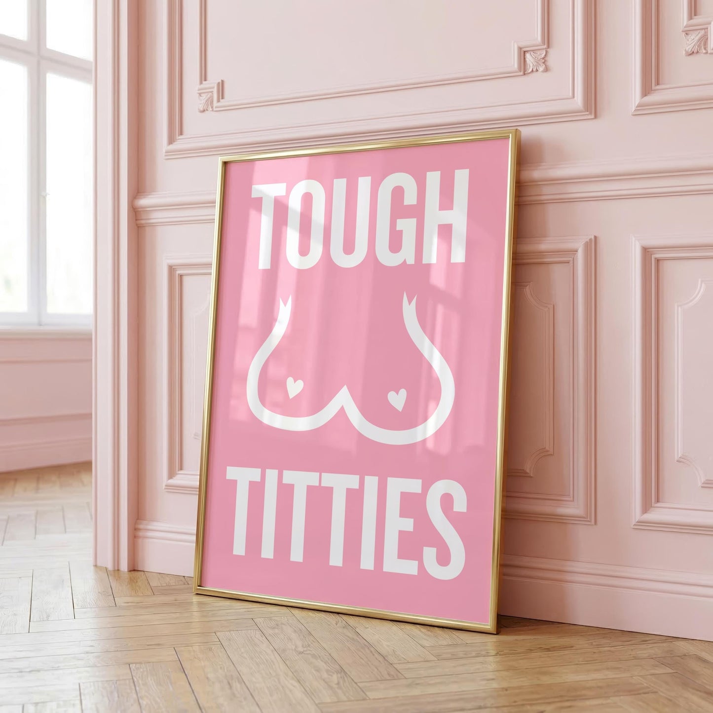 Tough Titties | Sweary Print | Digital Download