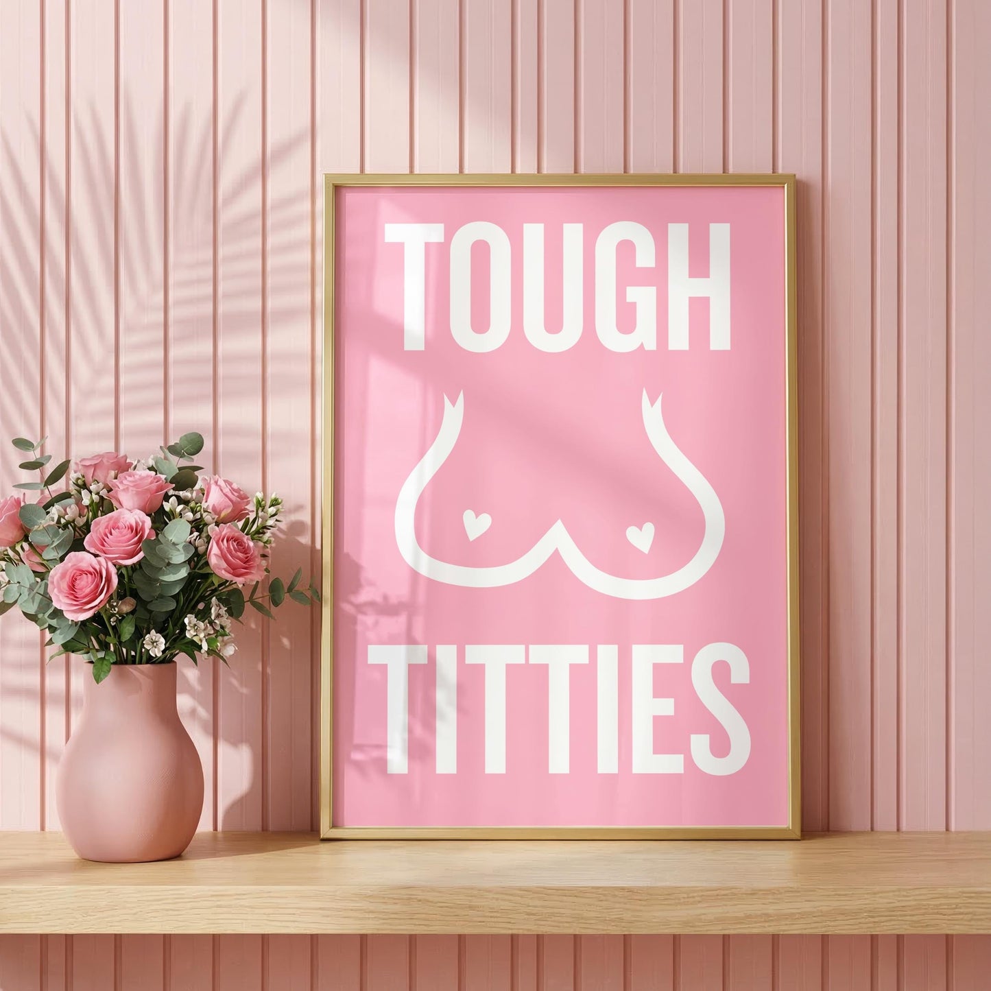 Tough Titties | Sweary Print | Digital Download