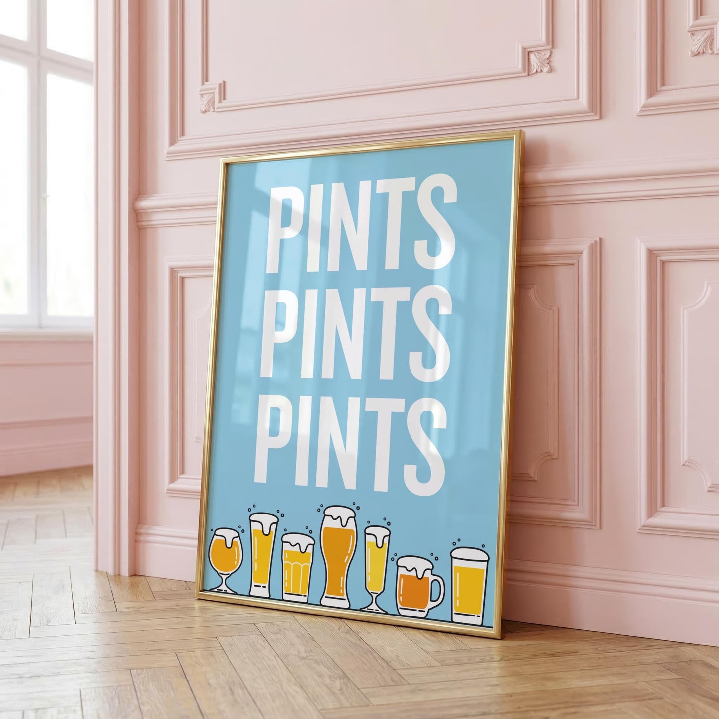 PINTS | Kitchen Print | Digital Download