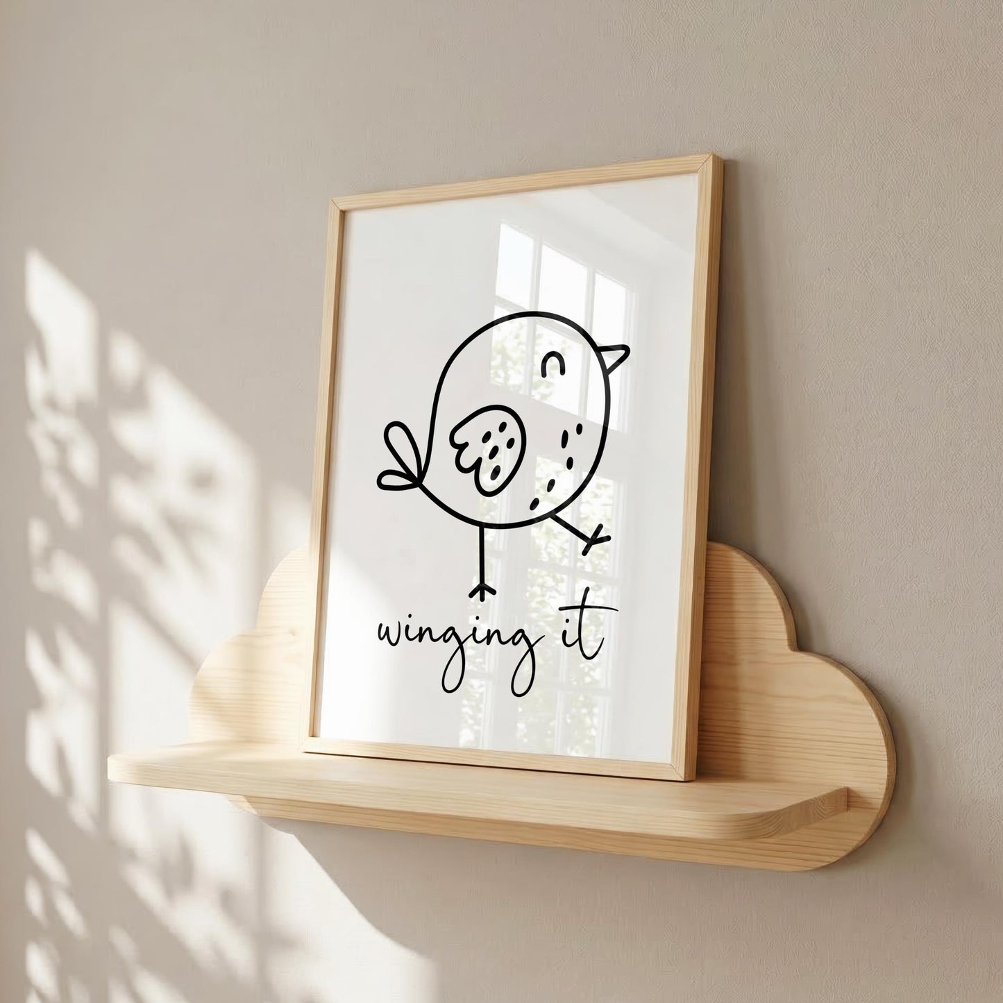 Winging It | Girly Print | Digital Download