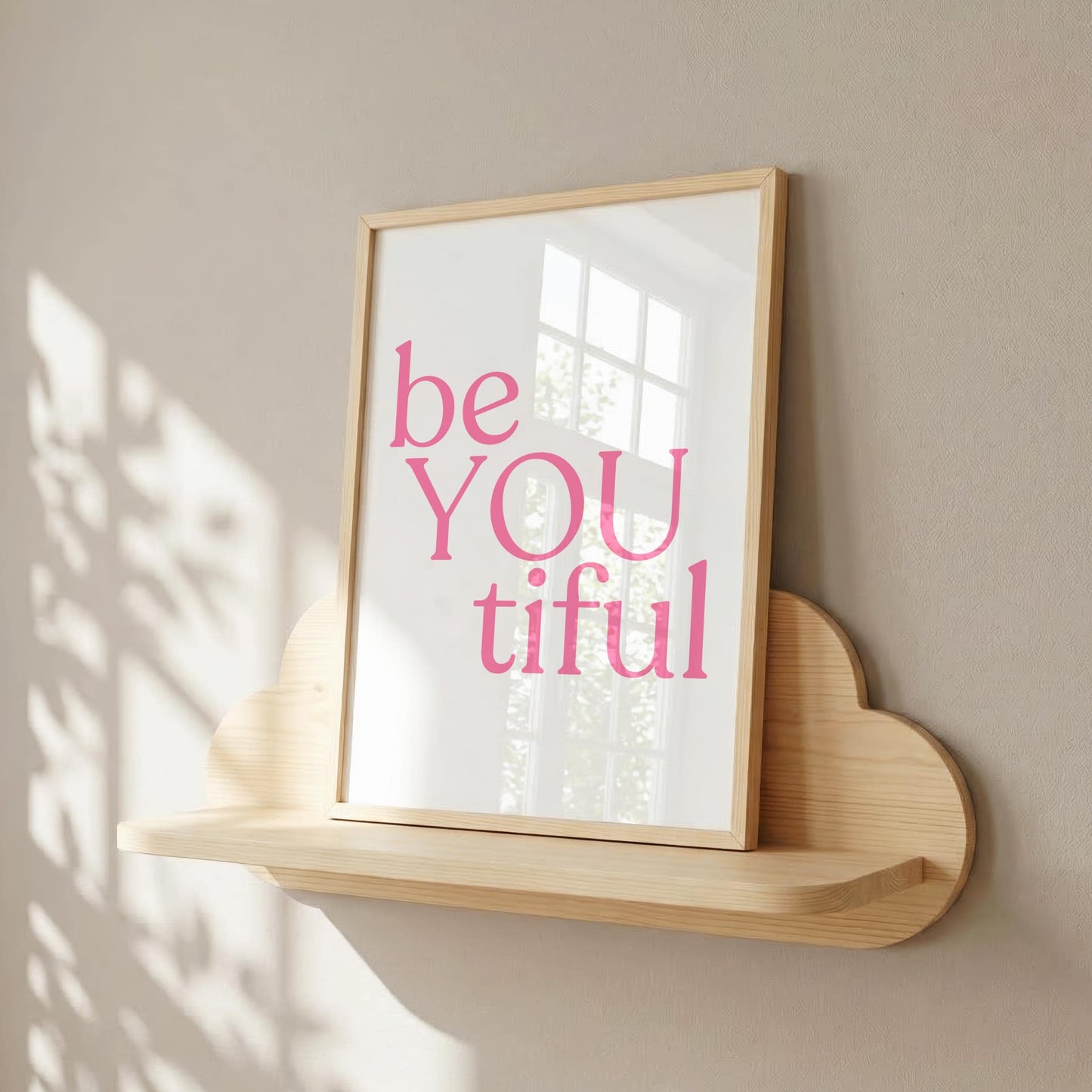 beYOUtiful | Girly Print | Digital Download