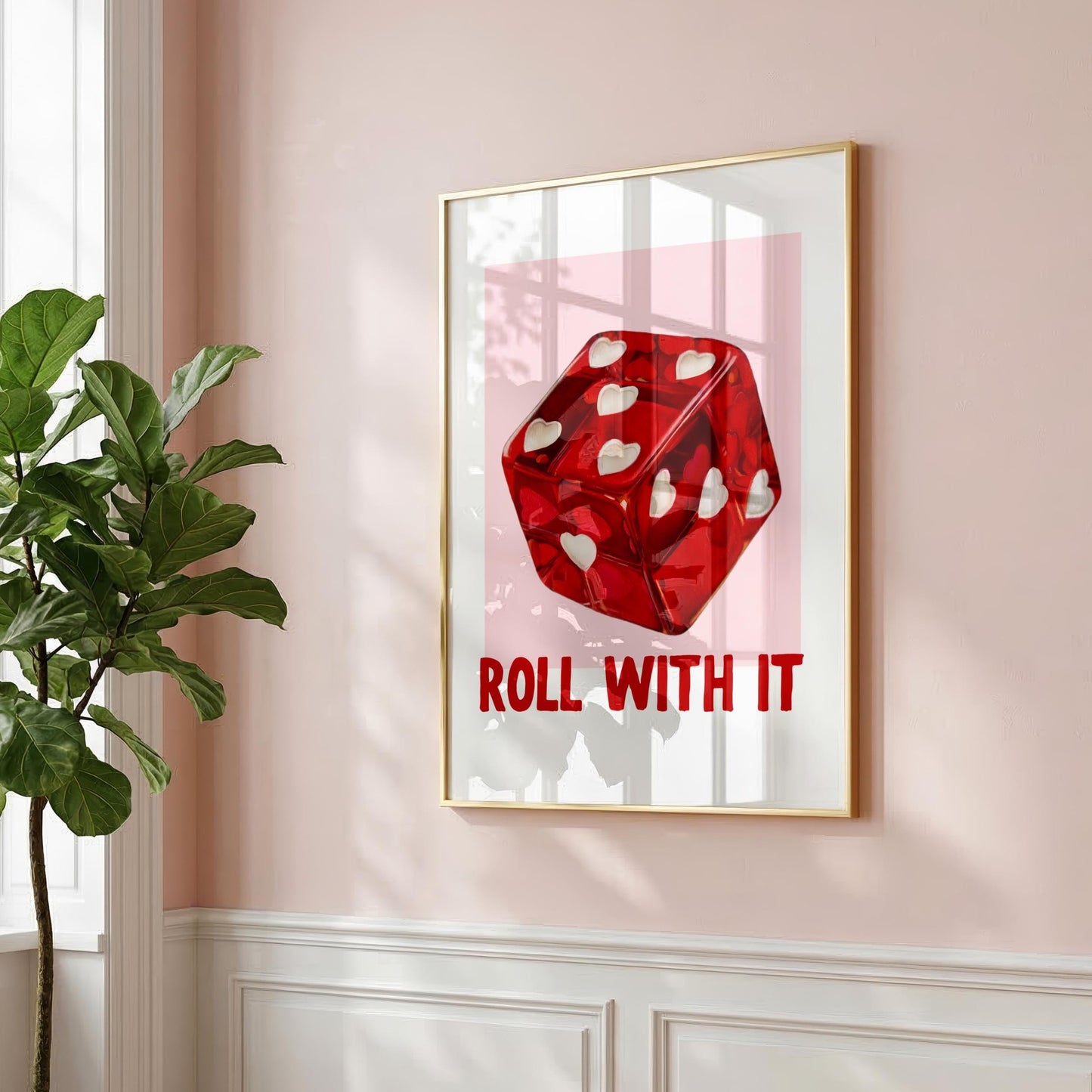 Roll With It | Dopamine Print | Digital Download
