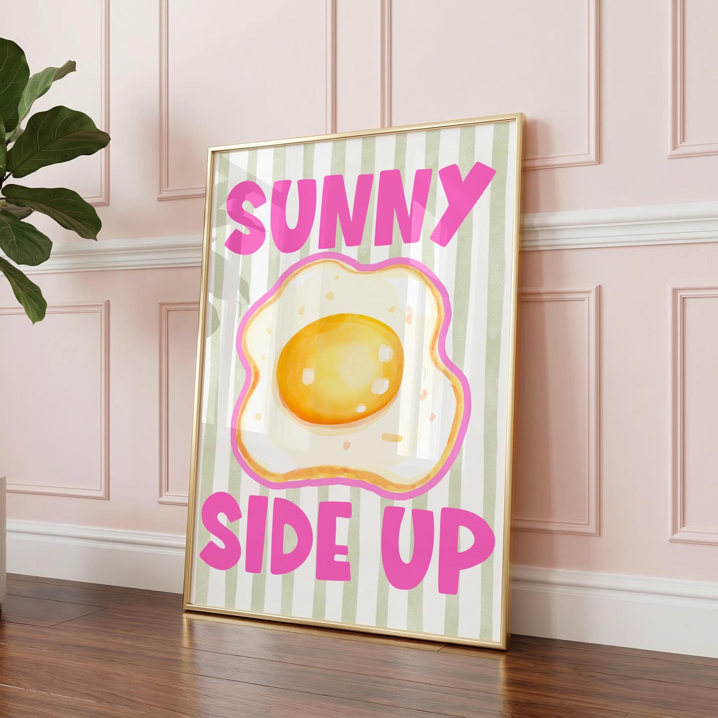 Sunny Side Up | Kitchen Print | Digital Download