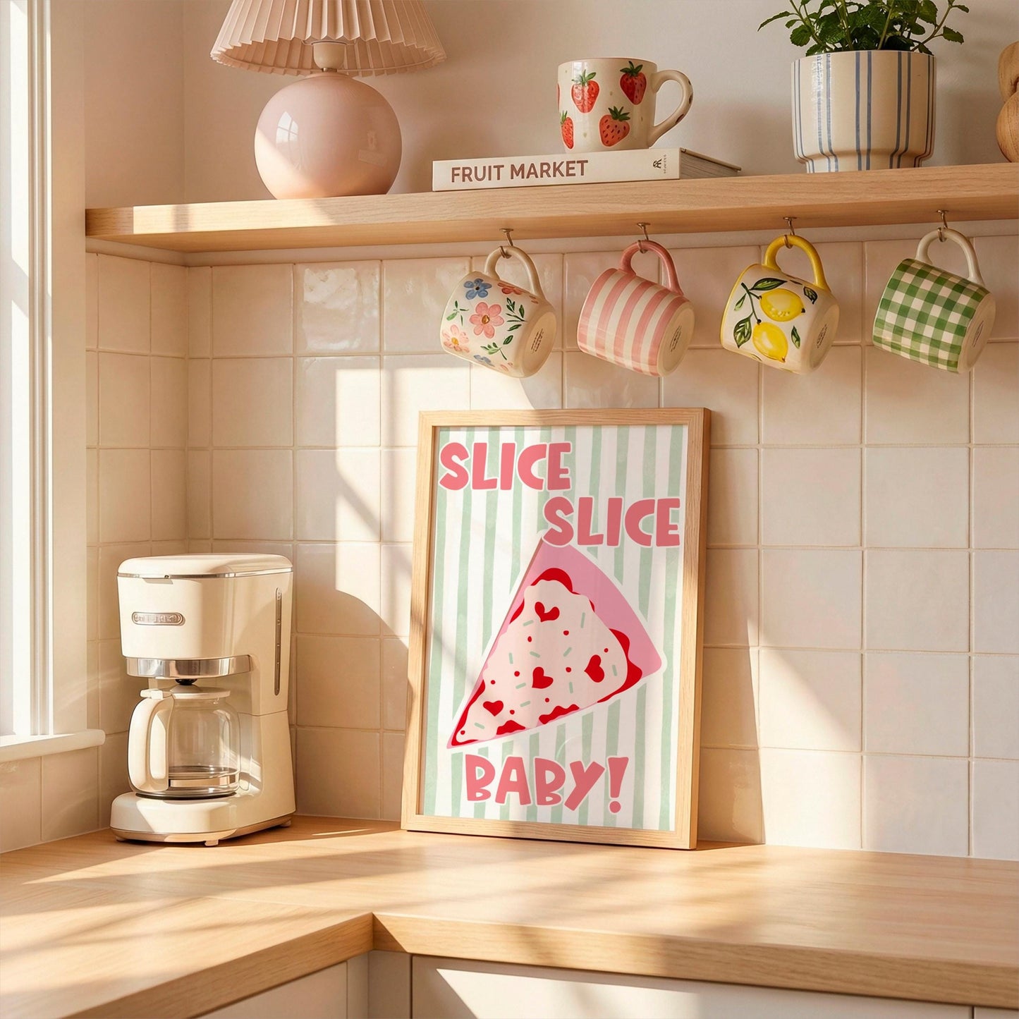 Slice Slice Baby | Kitchen Print | Digital Download