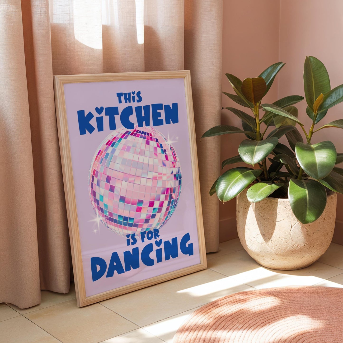 This Kitchen is for Dancing | Kitchen Print | Digital Download