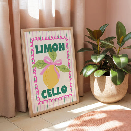 LIMONCELLO | Kitchen Print | Digital Download