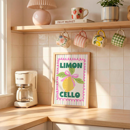 LIMONCELLO | Kitchen Print | Digital Download