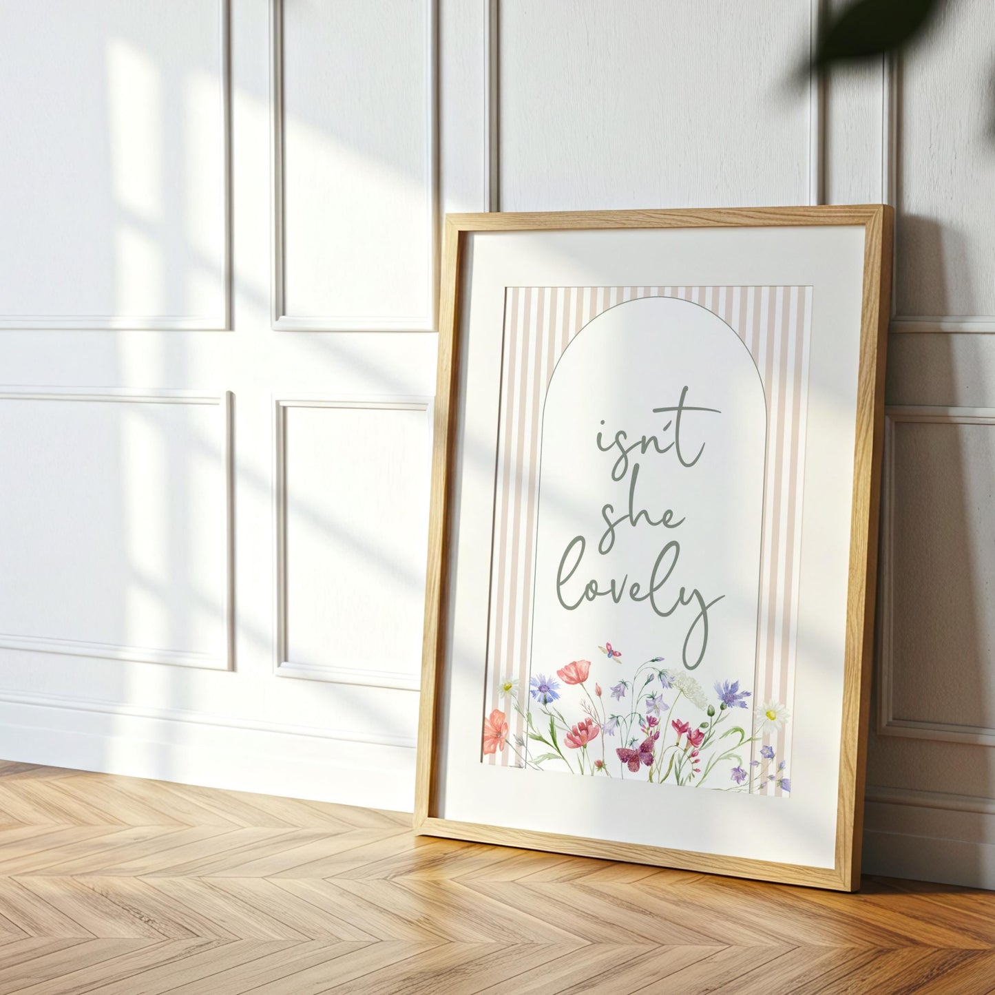 Isn't She Lovely| Nursery Print | Digital Download