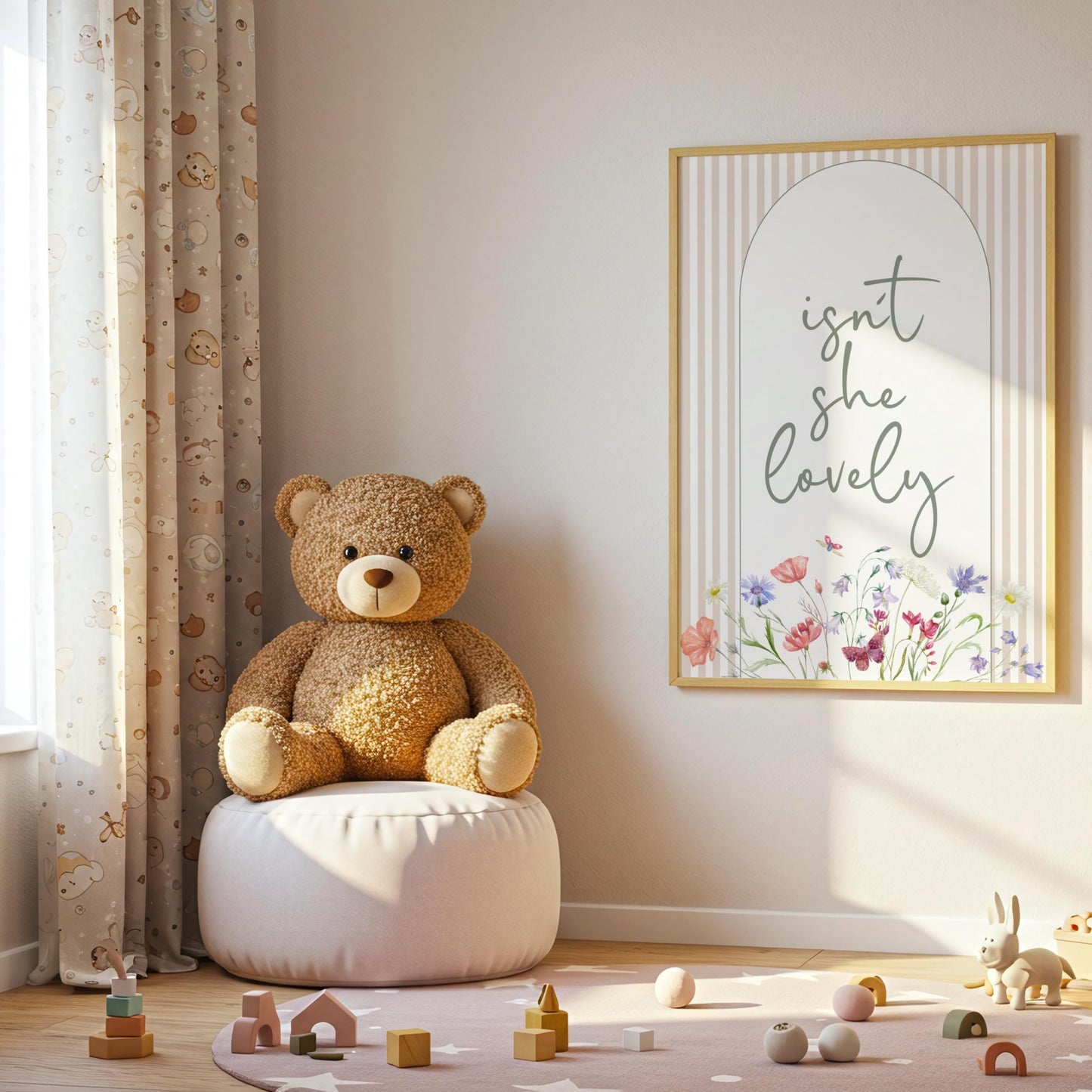 Isn't She Lovely| Nursery Print | Digital Download