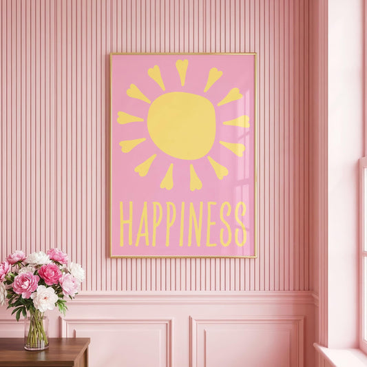 Happiness | Dopamine Print | Digital Download