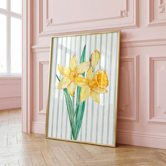 Daffodils | Flower Print | Digital Download