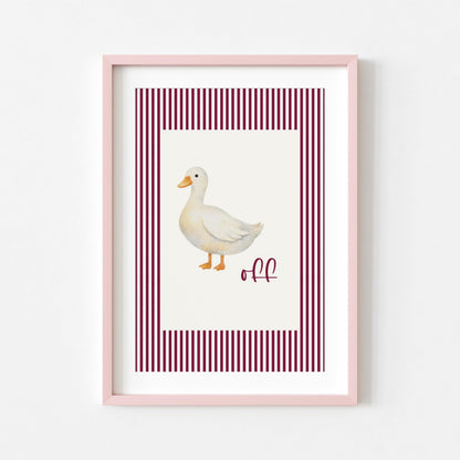 Duck Off | Sweary Print | Digital Download