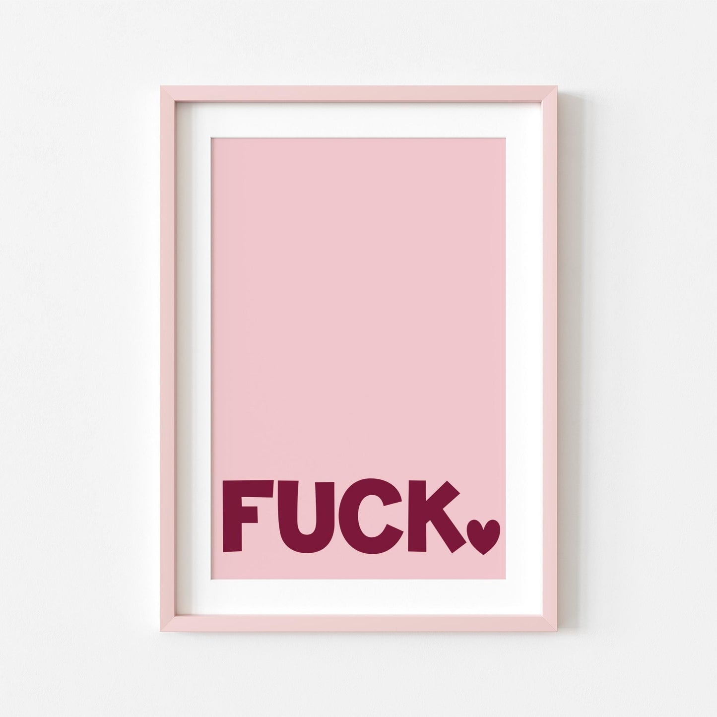 Fuck | Sweary Print | Digital Download