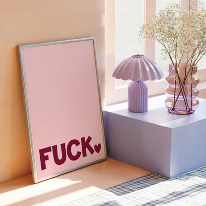 Fuck | Sweary Print | Digital Download