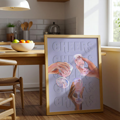 Cheers | Kitchen Print | Digital Download