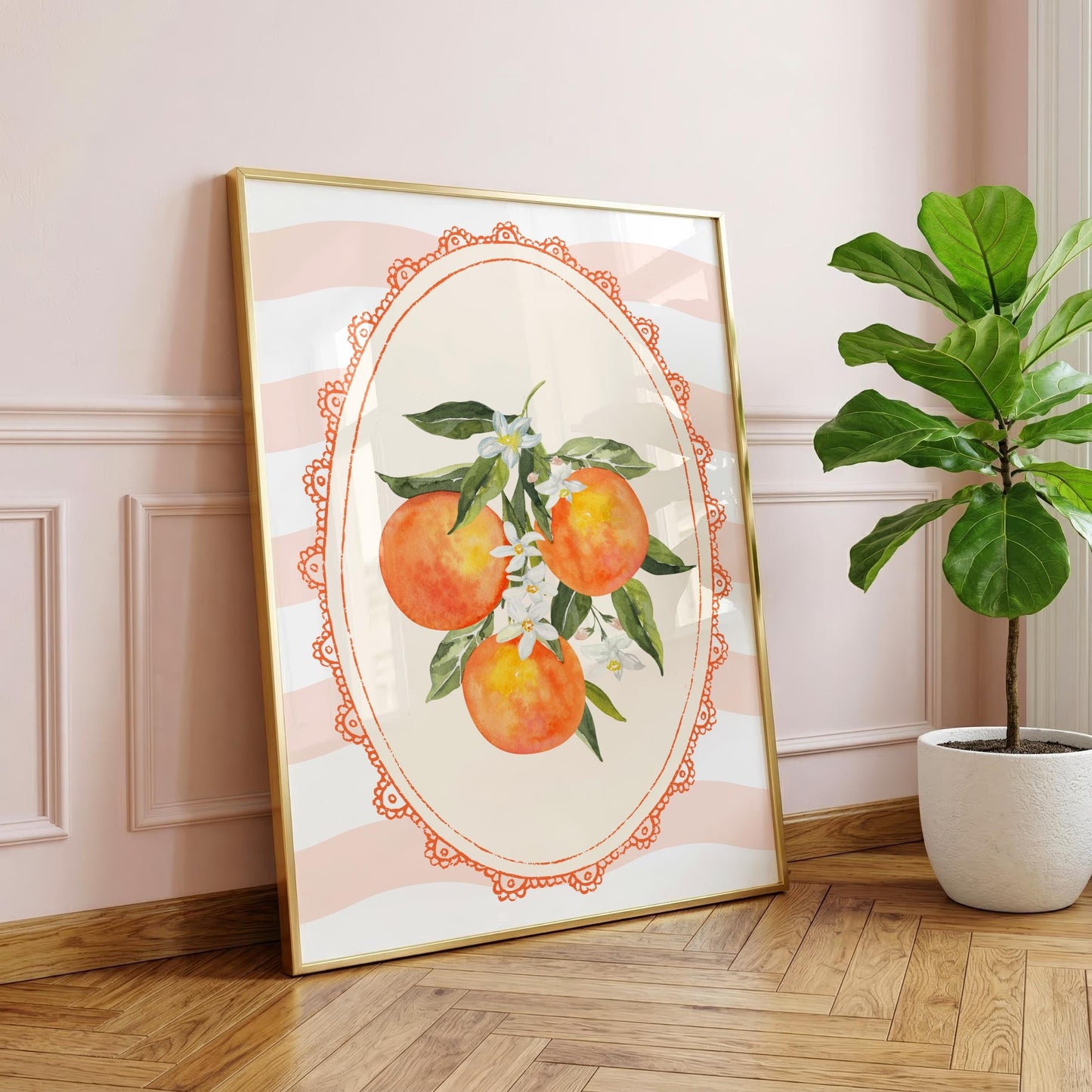 Oranges | Kitchen Print | Digital Download