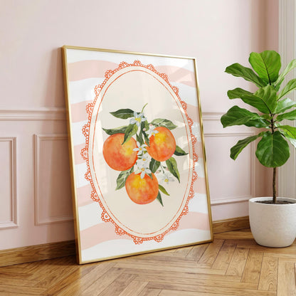 Oranges | Kitchen Print | Digital Download