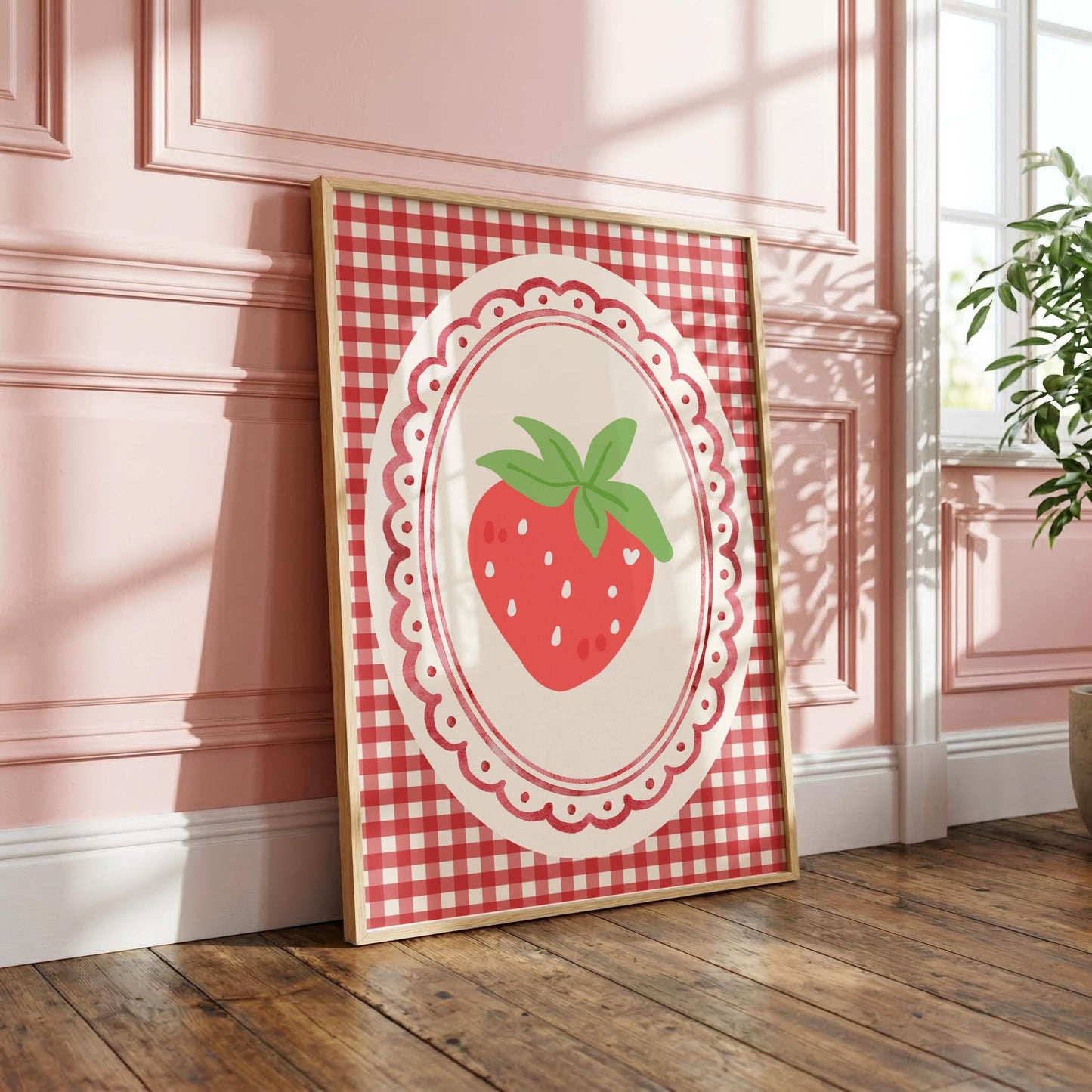 Strawberry | Kitchen Print | Digital Download