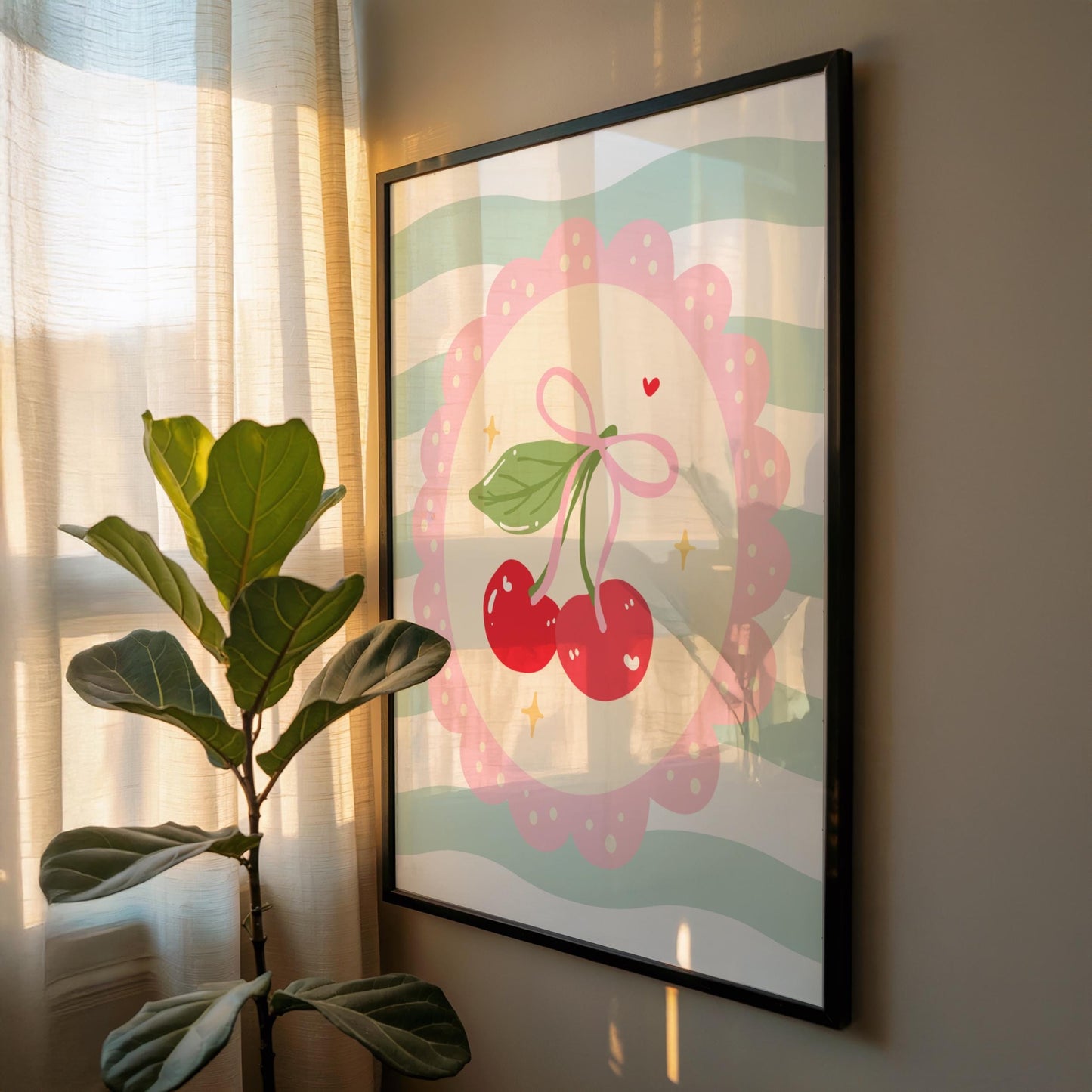 Cherries | Kitchen Print | Digital Download