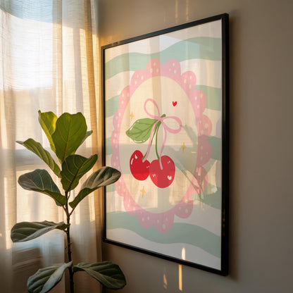 Cherries | Kitchen Print | Digital Download