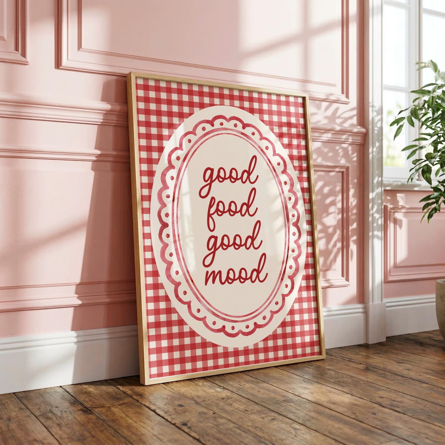 Good Food Good Mood | Kitchen Print | Digital Download
