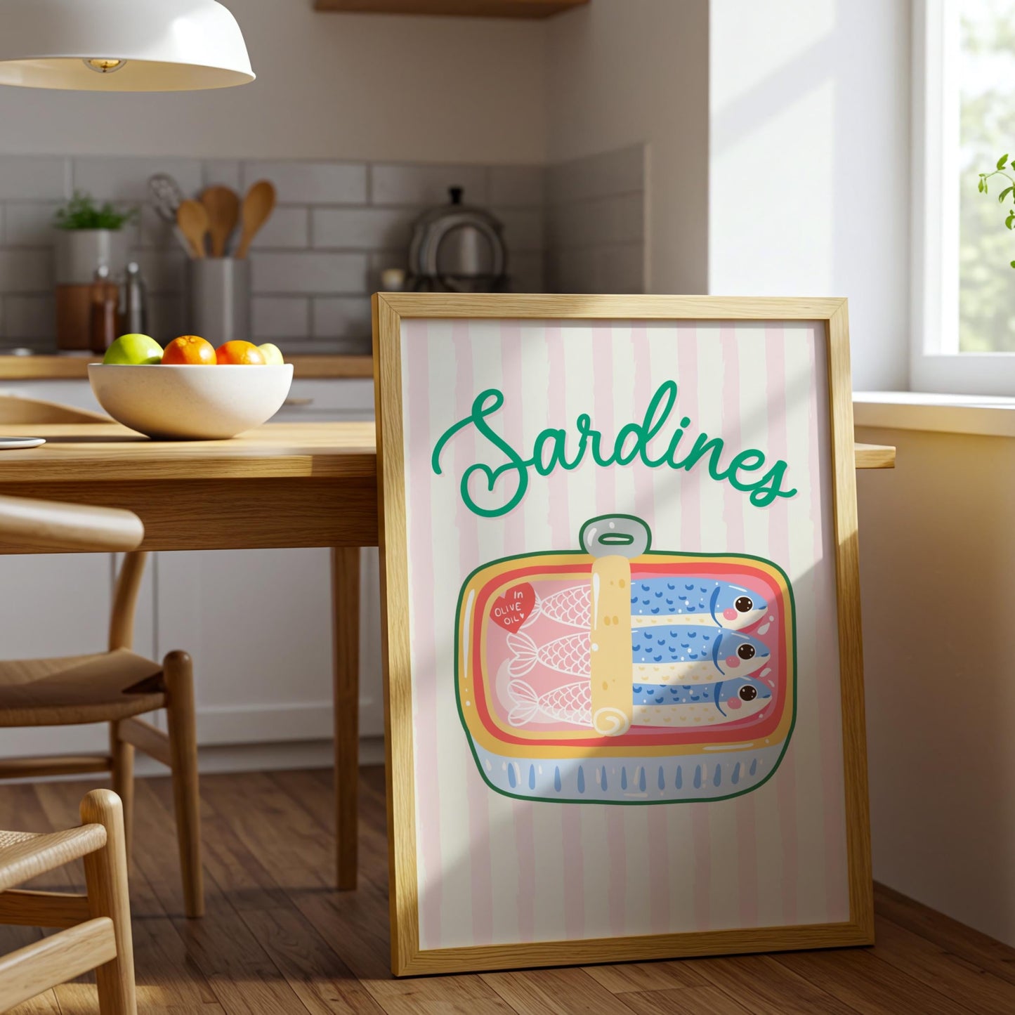 Sardines | Kitchen Print | Digital Download
