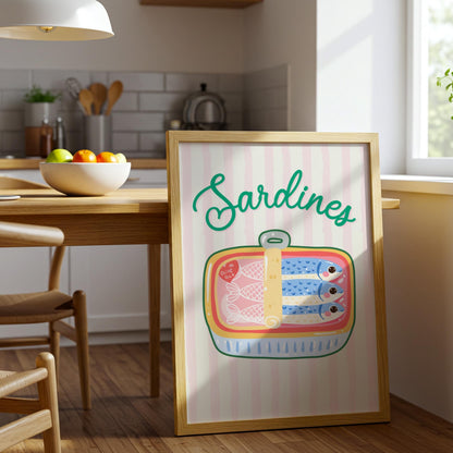 Sardines | Kitchen Print | Digital Download