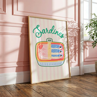 Sardines | Kitchen Print | Digital Download